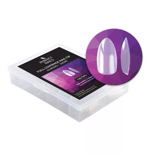 Gel Tipse Full Coverage – Badem 120 kom. - Perfect Nails BiH