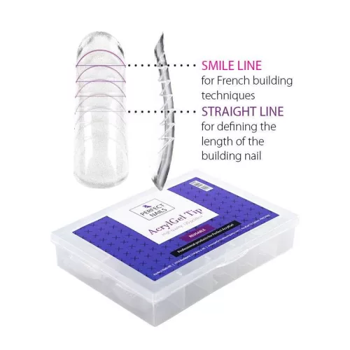 Obrnute Tipse za AcrylGel - Set 120 kom. - Perfect Nails BiH