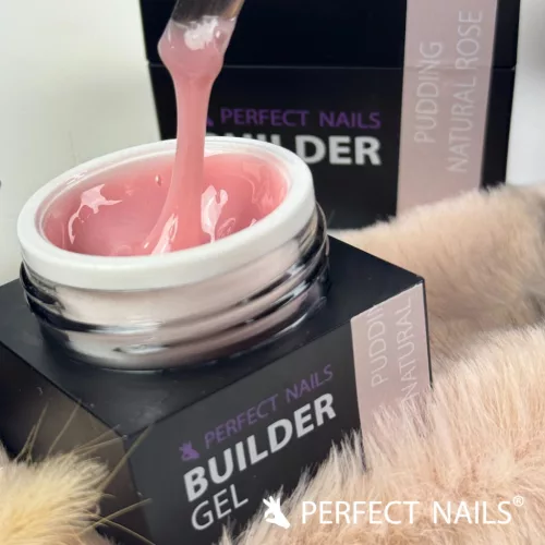 Pudding Cover Gradivni Gel – Natural Rose 50g (Hema Free) - Perfect Nails BiH