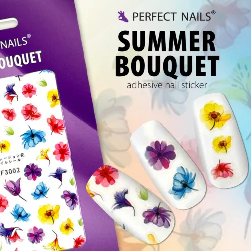 Stiker – Summer Bouquet - Perfect Nails BiH
