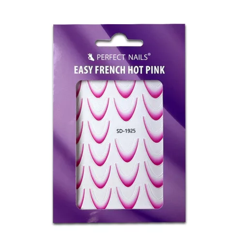 Stiker – Easy French Hot Pink - Perfect Nails BiH