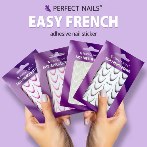 Stiker – Easy French White Mini - Perfect Nails BiH
