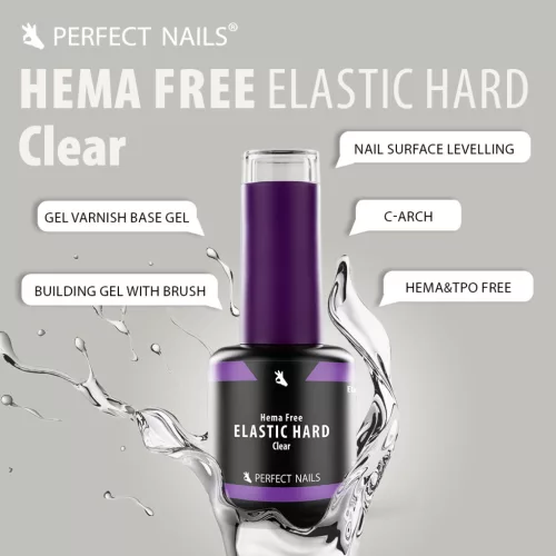 Elastic Hard Gel Hema Free 15ml – Prozirni - Perfect Nails BiH
