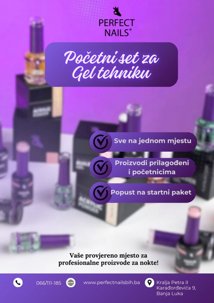 Početni set za gel tehniku