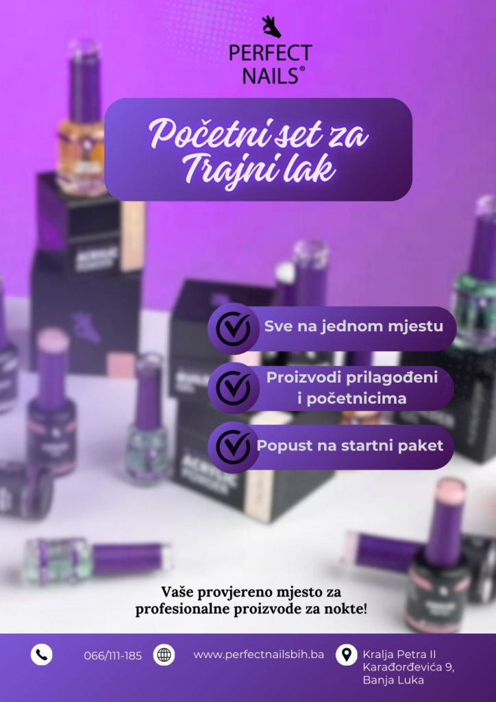 Početni set za trajni lak