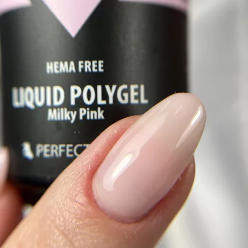 Liquid Polygel – Milky Pink 15ml - Perfect Nails BiH